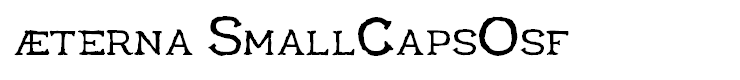 aeterna SmallCapsOsf