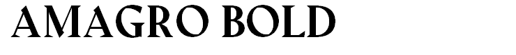 Amagro bold