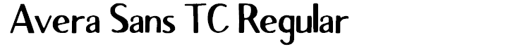 Avera Sans TC Regular