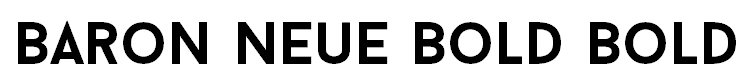 Baron Neue Bold Bold