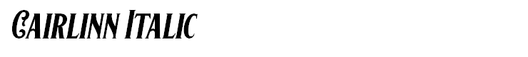 Cairlinn Italic