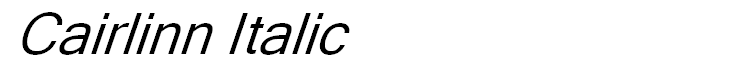 Cairlinn Italic