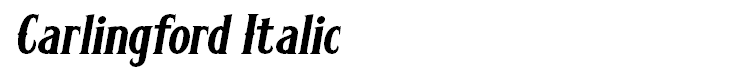 Carlingford Italic