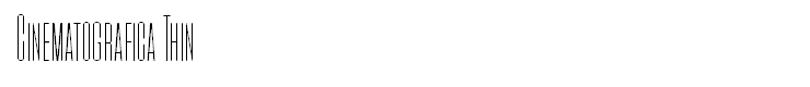 Cinematografica Thin