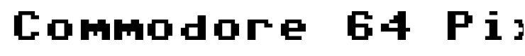 Commodore 64 Pixelized Regular