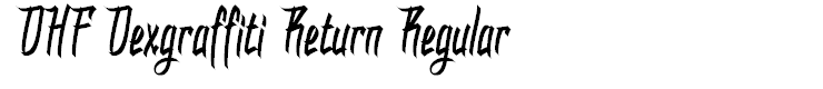 DHF Dexgraffiti Return Regular