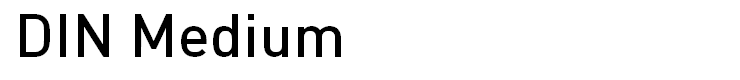 DIN Medium