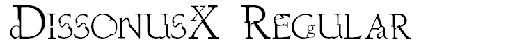 DissonusX Regular