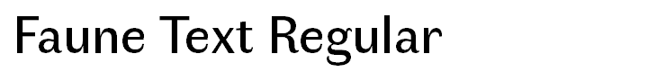 Faune Text Regular