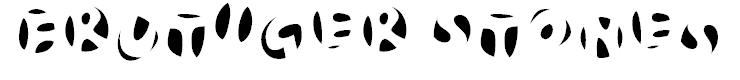 Frutiger Stones LT Pro Negativ