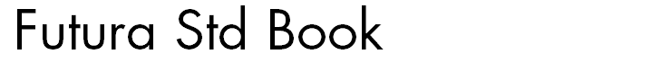 Futura Std Book