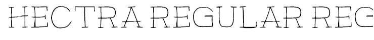 Hectra Regular Regular