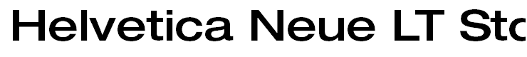 Helvetica Neue LT Std 63 Medium Extended