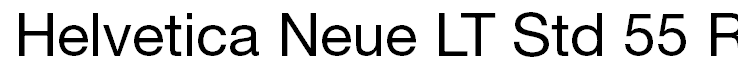 Helvetica Neue LT Std 55 Roman