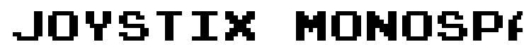 Joystix Monospace