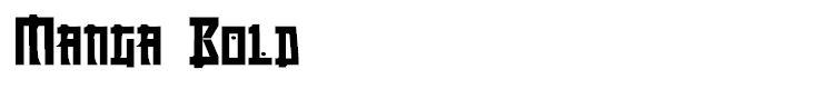 Manga Bold