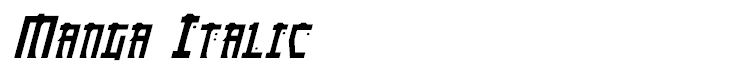 Manga Italic