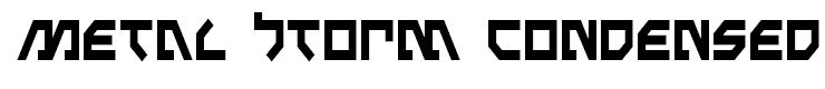 Metal Storm Condensed Condensed