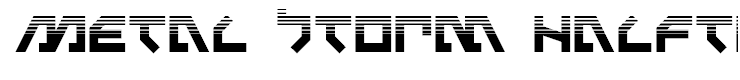 Metal Storm Halftone Regular