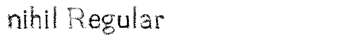 nihil Regular