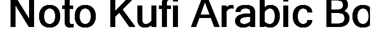 Noto Kufi Arabic Bold