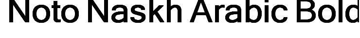 Noto Naskh Arabic Bold