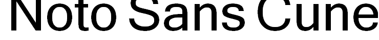 Noto Sans Cuneiform Regular