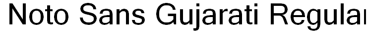 Noto Sans Gujarati Regular