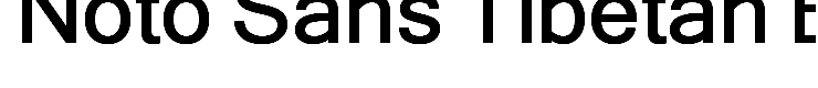 Noto Sans Tibetan Bold