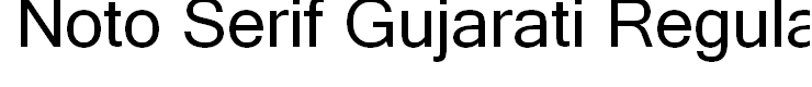 Noto Serif Gujarati Regular