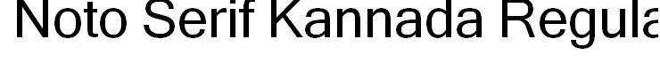 Noto Serif Kannada Regular