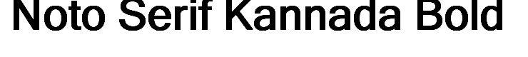 Noto Serif Kannada Bold