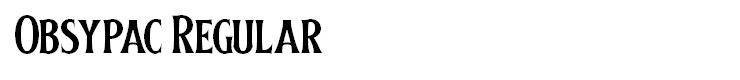 Obsypac Regular