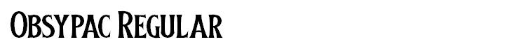 Obsypac Regular