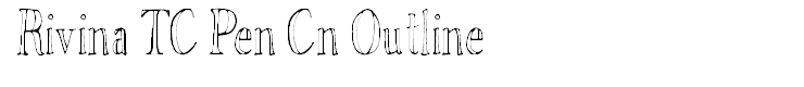 Rivina TC Pen Cn Outline