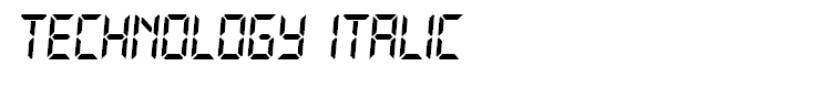 Technology Italic