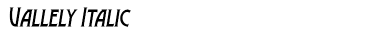 Vallely Italic