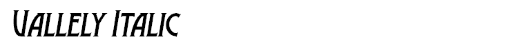 Vallely Italic