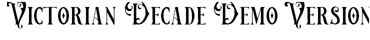 Victorian Decade Demo Version Regular